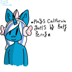 Size: 768x768 | Tagged: safe, artist:cottonfloofy, oc, oc:fleurbelle, alicorn, pony, adorabelle, alicorn oc, bow, butterfly headphones, cute, female, hair bow, headphones, mare, ocbetes, simple background, transparent background