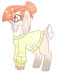 Size: 2358x3000 | Tagged: safe, artist:crazysketch101, oc, oc only, deer pony, original species, commission, high res, simple background, solo, transparent background