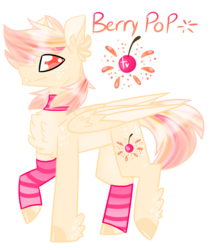 Size: 2219x2590 | Tagged: safe, artist:crazysketch101, oc, oc:berry pop, earth pony, pony, cutie mark, high res, simple background, solo, transparent background