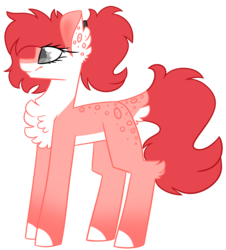 Size: 2701x2989 | Tagged: safe, artist:crazysketch101, oc, oc:karma, earth pony, pony, chest fluff, high res, simple background, solo, transparent background