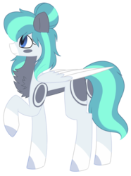 Size: 1939x2601 | Tagged: safe, artist:crazysketch101, oc, pegasus, pony, chest fluff, commission, raised hoof, simple background, solo, transparent background