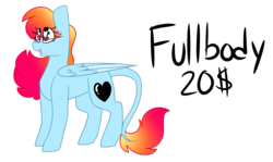 Size: 3833x2277 | Tagged: safe, artist:crazysketch101, oc, oc:crazy looncrest, pegasus, pony, high res, leonine tail, prices, simple background, solo, tail, transparent background