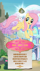 Size: 750x1334 | Tagged: safe, angel bunny, fluttershy, pegasus, pony, g4, china, chinese, dragon boat festival, duo, female, mare, rice dumplings