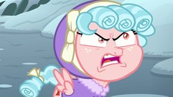 Size: 1280x720 | Tagged: safe, screencap, cozy glow, pony, frenemies (episode), g4, angry, cozy glow is best facemaker, cozy glow is not amused