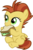 Size: 3000x4544 | Tagged: safe, artist:sollace, hyper sonic, lemon crumble, pegasus, pony, between dark and dawn, g4, .svg available, cute, cuteness overload, eating, female, filly, food, friendship student, high res, hnnng, looking at someone, sandwich, show accurate, sitting, solo, spread wings, transparent background, vector, wings