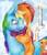 Size: 833x960 | Tagged: safe, artist:eternalsubscriber, rainbow dash, scootaloo, pegasus, pony, g4, cloud, duo, female, hug, rainbow, scootalove, sisterly love, winghug