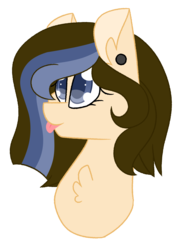 Size: 2488x3362 | Tagged: safe, artist:crazysketch101, oc, oc only, pony, commission, high res, simple background, solo, tongue out, transparent background