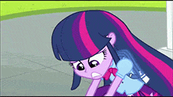 Size: 250x141 | Tagged: safe, screencap, twilight sparkle, alicorn, equestria girls, g4, my little pony equestria girls, animated, female, gif, picture for breezies, solo, twilight sparkle (alicorn)