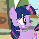 Size: 150x150 | Tagged: safe, screencap, twilight sparkle, pony, unicorn, g4, the cutie mark chronicles, animated, female, gif, gif for breezies, picture for breezies, solo, unicorn twilight
