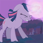 Size: 150x150 | Tagged: safe, screencap, twilight sparkle, pony, unicorn, boast busters, g4, animated, female, gif, gif for breezies, picture for breezies, solo