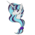 Size: 2500x2500 | Tagged: safe, artist:thr3eguess3s, oc, oc only, oc:phantomwise, alicorn, pony, bust, female, head shot, high res, magical lesbian spawn, mare, offspring, parent:trixie, parent:twilight sparkle, parents:twixie, simple background, smiling, solo, transparent background