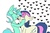 Size: 1200x797 | Tagged: safe, artist:lowname, bon bon, lyra heartstrings, sweetie drops, earth pony, pony, unicorn, g4, female, lesbian, ship:lyrabon, shipping