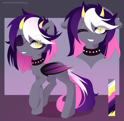 Size: 3000x2912 | Tagged: safe, artist:knpony, oc, oc only, bat pony, pony, adoptable, advertisement, auction, female, high res, solo