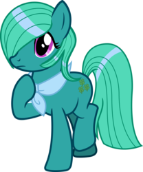 Size: 6271x7543 | Tagged: safe, artist:warszak, oc, oc only, earth pony, pony, female, hair over one eye, mare, raised hoof, simple background, solo, vector