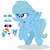 Size: 1337x1343 | Tagged: safe, artist:thediamondbrony, rainbow dash, trixie, pony, g4, female, lesbian, parents:trixdash, shipping, trixdash