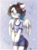 Size: 1500x2000 | Tagged: safe, artist:zefirka, oc, oc only, oc:ice energy, pegasus, pony, semi-anthro, arm hooves, bipedal, blushing, clothes, ear fluff, femboy, male, ponytail, solo, ych result