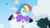 Size: 1920x1080 | Tagged: safe, screencap, rainbow dash, equestria girls, equestria girls specials, g4, my little pony equestria girls: better together, my little pony equestria girls: holidays unwrapped, saving pinkie's pie, female, plusplus, snow, snowball, snowman, solo