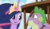 Size: 470x269 | Tagged: safe, screencap, spike, twilight sparkle, alicorn, dragon, pony, g4, the last problem, leak, gigachad spike, older, older spike, older twilight, older twilight sparkle (alicorn), princess twilight 2.0, twilight sparkle (alicorn), winged spike, wings