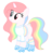 Size: 393x416 | Tagged: safe, artist:funny-arts, artist:selenaede, oc, oc only, oc:pastel tracks, hybrid, pony, unicorn, vampire, icey-verse, base used, blank flank, clothes, fangs, female, heterochromia, magical lesbian spawn, mare, multicolored hair, offspring, parent:oc:night rainbow, parent:oc:rolla derbi, parents:oc x oc, pastel, rainbow hair, rainbow socks, roller skates, shirt, simple background, socks, solo, striped socks, t-shirt, tail wrap, transparent background