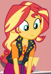 Size: 654x938 | Tagged: safe, screencap, sunset shimmer, equestria girls, equestria girls specials, g4, my little pony equestria girls: better together, my little pony equestria girls: holidays unwrapped, cropped, cute, female, geode of empathy, magical geodes, shimmerbetes, solo