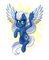 Size: 5000x6000 | Tagged: safe, artist:lavenderheartsmlp, night glider, pegasus, pony, g4, colored wings, colored wingtips, cute, cutie mark, female, glideabetes, looking at you, simple background, smiling, solo, spread wings, transparent background, wingding eyes, wings