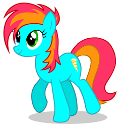 Size: 2040x2128 | Tagged: safe, artist:tempete49, oc, oc:tempete, pony, high res, smiling