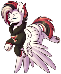 Size: 813x983 | Tagged: safe, artist:ak4neh, oc, oc only, oc:rune runner, pegasus, pony, simple background, solo, transparent background