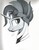 Size: 2550x3300 | Tagged: safe, artist:sigilponies, hoo'far, pony, g4, bust, grayscale, high res, ink drawing, male, monochrome, portrait, solo, traditional art