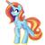 Size: 1600x1605 | Tagged: safe, artist:thehaywaiianhorse, sassy saddles, pony, unicorn, g4, female, mare, missing accessory, simple background, solo, white background