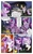 Size: 1950x3102 | Tagged: safe, artist:greenbrothersart, fleur-de-lis, princess cadance, twilight sparkle, alicorn, pony, unicorn, comic:love is magic, g4, blushing, clothes, comic, crash, dress, female, filly, filly twilight sparkle, night, party, punch (drink), punch bowl, spill, spilled drink, teen princess cadance, teenager, unicorn twilight, walking, younger