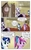 Size: 1950x3102 | Tagged: safe, artist:greenbrothersart, princess cadance, shining armor, twilight sparkle, twilight velvet, alicorn, pony, unicorn, comic:love is magic, g4, clothes, comic, dress, female, filly, filly twilight sparkle, grandfather clock, male, mare, sleeping, teen princess cadance, teenager, unicorn twilight, younger