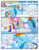 Size: 612x792 | Tagged: safe, artist:newbiespud, edit, edited screencap, screencap, applejack, cloud kicker, derpy hooves, dizzy twister, endless clouds, fluttershy, high spirits, lightning bolt, lyra heartstrings, merry may, orange swirl, pinkie pie, rainbow dash, rainbowshine, rarity, rosewing, sassaflash, spring melody, sprinkle medley, sunny moon, twilight sparkle, white lightning, wing wishes, earth pony, pegasus, pony, unicorn, comic:friendship is dragons, g4, background pony, background pony audience, cheering, cloud, comic, confetti, dialogue, eyelashes, eyes closed, female, flying, grin, hat, holding a pony, lipstick, looking up, makeup, mane six, mare, on a cloud, raised hoof, screencap comic, smiling, unicorn twilight