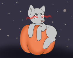 Size: 2000x1600 | Tagged: safe, artist:yumomochan, bat pony, pony, vampire, any gender, any race, auction, blood, commission, halloween, holiday, pumpkin, ych sketch, your character here