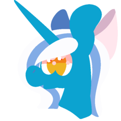 Size: 600x600 | Tagged: safe, artist:pester-jester, oc, oc:fleurbelle, alicorn, pony, adorabelle, alicornified, bow, cute, female, hair bow, mare, ocbetes, race swap, wingding eyes, yellow eyes