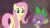 Size: 1920x1080 | Tagged: safe, screencap, fluttershy, spike, dragon, pegasus, pony, g4, sweet and smoky, duo, female, male, mare, winged spike, wings