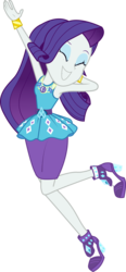 Size: 1686x3623 | Tagged: safe, artist:marcorulezzz, screencap, rarity, human, do it for the ponygram!, equestria girls, equestria girls series, g4, spoiler:eqg series (season 2), animation error, armpits, clothes, cute, eyes closed, eyeshadow, female, geode of shielding, high heels, magical geodes, makeup, pencil skirt, rarity peplum dress, shoes, simple background, skirt, sleeveless, solo, transparent background, vector