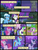 Size: 600x800 | Tagged: safe, artist:dragontrainer13, artist:newbiespud, edit, edited screencap, screencap, fluttershy, pinkie pie, rainbow dash, rarity, soarin', spike, trixie, twilight sparkle, bat pony, dragon, earth pony, pegasus, pony, unicorn, comic:friendship is dragons, g4, inspiration manifestation, my little pony: friendship is magic, alicorn amulet, alternate eye color, angry, bat ponified, book, clothes, collaboration, comic, dialogue, female, flashlight (object), flutterbat, flying, frown, full moon, glare, glowing horn, horn, looking back, magic, male, mare, moon, night, prehensile mane, race swap, raised hoof, saddle bag, screencap comic, slit pupils, smiling, stallion, stars, telekinesis, thumbs up, unicorn twilight, uniform, upside down, wonderbolts, wonderbolts uniform, worried