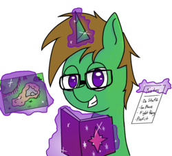Size: 824x750 | Tagged: safe, artist:wuzntme808, oc, oc only, oc:zester, pony, unicorn, dungeon master, dungeons and dragons, male, pen and paper rpg, rpg, simple background, solo, stallion, transparent background