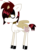 Size: 854x1142 | Tagged: safe, artist:spritecranbirdie, oc, oc only, oc:moonshine, pony, male, patchwork, ponysona, simple background, solo, transparent background