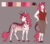 Size: 2992x2617 | Tagged: safe, alternate version, artist:askbubblelee, oc, oc only, oc:impala lily, hybrid, pony, unicorn, zony, anthro, unguligrade anthro, anthro oc, breasts, clothes, digital art, female, high res, leonine tail, mare, reference sheet, simple background, smiling, solo, waistcoat