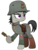 Size: 3000x4000 | Tagged: safe, artist:a4r91n, octavia melody, earth pony, pony, g4, annoyed, bandage, boots, clothes, female, frown, german, grenade, hoof hold, kriegtavia, messy mane, military uniform, pants, shoes, simple background, solo, stahlhelm, stielhandgranate, tail wrap, transparent background, uniform, vector, world war i