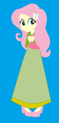 Size: 288x595 | Tagged: safe, artist:starman1999, fluttershy, equestria girls, g4, base used, clothes, female, long skirt, skirt, solo