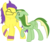 Size: 1152x976 | Tagged: safe, artist:didgereethebrony, oc, oc only, oc:boomerang beauty, oc:doodley, earth pony, pegasus, pony, ^^, couple, cute, doomerang, duo, eyes closed, female, glasses, male, oc x oc, scrunchy face, shipping, simple background, straight, sweatband, transparent background
