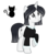 Size: 1845x2101 | Tagged: safe, artist:darbypop1, oc, oc only, oc:friday the 13th, pony, unicorn, female, mare, simple background, solo, transparent background