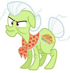 Size: 5362x5584 | Tagged: safe, artist:estories, granny smith, earth pony, pony, g4, absurd resolution, female, simple background, solo, transparent background, vector