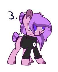 Size: 720x901 | Tagged: artist needed, safe, oc, oc only, earth pony, pony, clothes, simple background, solo, white background