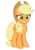 Size: 3674x5250 | Tagged: safe, artist:estories, applejack, earth pony, pony, g4, absurd resolution, applejack's hat, cowboy hat, female, hat, mare, simple background, transparent background, vector