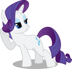 Size: 6591x6342 | Tagged: safe, artist:theponymuseum, rarity, pony, unicorn, g4, absurd resolution, female, hoof on head, lidded eyes, mare, simple background, solo, touching hair, transparent background