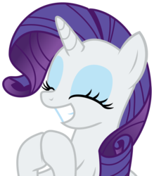 Size: 3044x3481 | Tagged: safe, artist:sketchmcreations, rarity, pony, unicorn, dragon dropped, g4, clapping, eyes closed, female, happy, high res, mare, simple background, smiling, solo, transparent background, vector