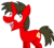 Size: 2372x2115 | Tagged: safe, artist:shadymeadow, oc, oc only, oc:fried egg, pony, unicorn, high res, i didn't listen, male, simple background, solo, stallion, transparent background